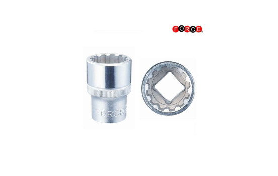 Kraftsockel 1/2", Multi-tooth Multi-profil 30mm, bild 2