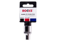 Rooks Sockel 1/2", 6-sidig, 8 mm