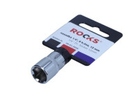 Rooks Sockel 1/4", 6-sidig, 12 mm