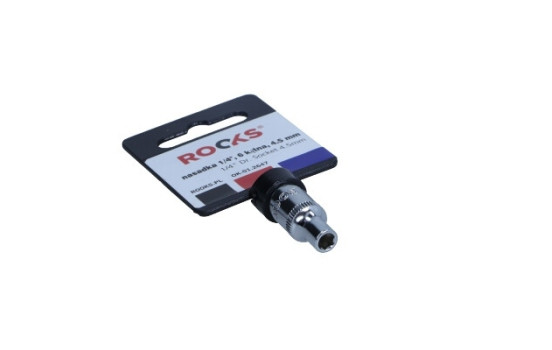 Rooks Sockel 1/4", 6-sidig, 4,5 mm