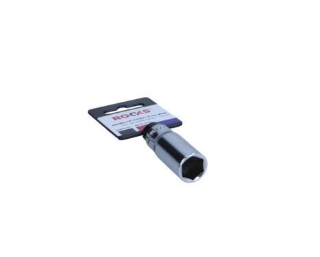 Rooks Sockel 1/4", 6-sidig, 4 mm