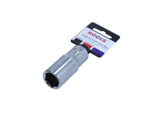 Rooks Sockel 3/8", 6-sidig, 18 mm, lång