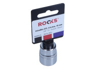 Rooks Sockel 3/8", 6-sidig, 18 mm