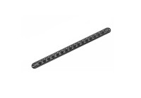 Force 3/8" magnetisk aluminiumskena för uttag tom (16 stycken)
