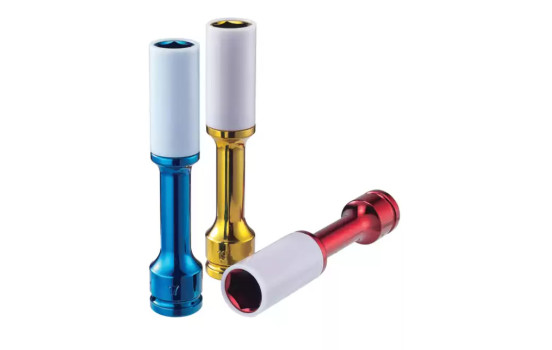 Force 1/2" Impact socket för fälgar långa 19mm 150mmL