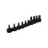 9-delad Stubby Impact Torx Bits socket set T10 till T50 låg profil, miniatyr 8