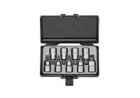 Force 1/2" Bitsockelset Torx 9 delar