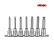 Force 4076 1/2 Bit kulhylsa set 7 stycken, miniatyr 2