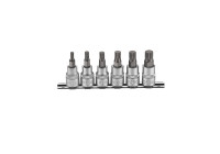 Force Bits hylsor 3/8" Multi-tooth 6 stycken