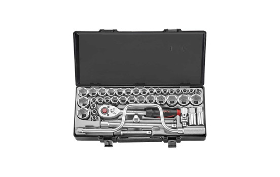 Force Socket Set 1/2" 6-sidig 41-delar