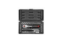 Force Socket Set 1/4" 12-punkts 29-delar