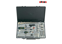 Force Socket Set 1/4" & 1/2" 12-punkts 61-delar