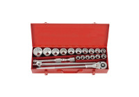 Force Socket Set 3/4" 12-punkts SAE 20 stycken