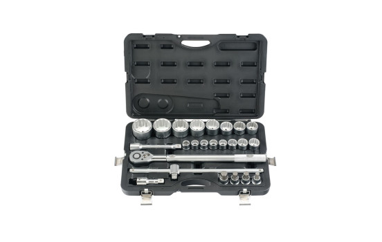 Force Socket Set 3/4" 12-sidig 24 delar