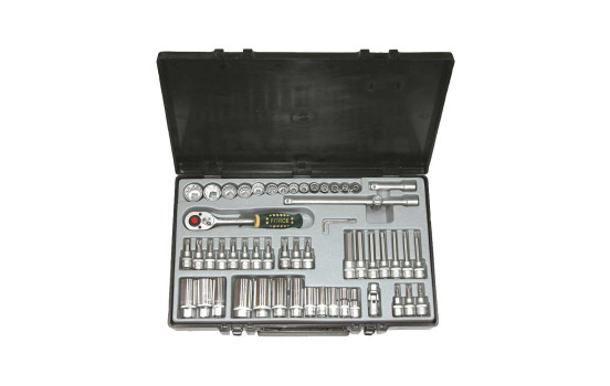 Force Socket Set 3/8" 12-punkts 57-delar