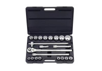 Hylsnyckelsats 3/4" 6-sidig 21 delar