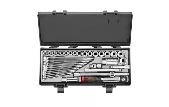 Hylsnyckelsats 3/8" 6-sidig 36 delar