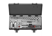 Hylsnyckelsats 3/8" golfprofil 24 delar