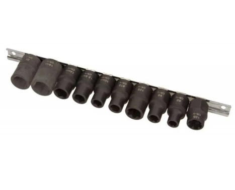 Rooks Socket set 1/2" specialverktyg, 10 stycken, bild 2