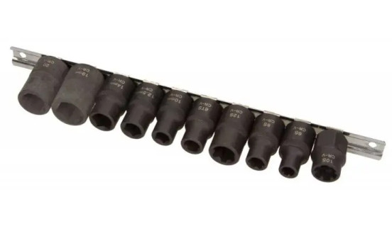 Rooks Socket set 1/2" specialverktyg, 10 stycken, bild 2
