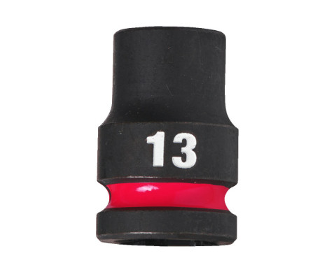 Milwaukee SHOCKWAVE™ Krafthylsa 1/2" Kort 13 mm - 1 styck