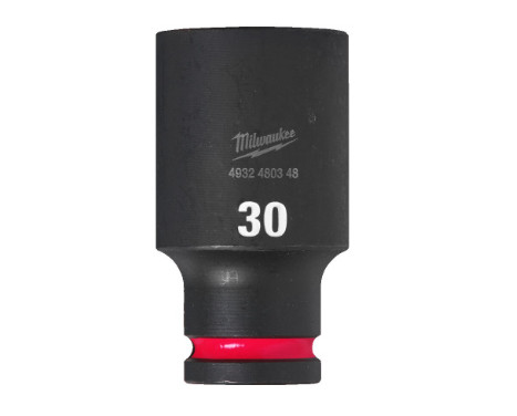 Milwaukee SHOCKWAVE™ Krafthylsa 1/2" lång 30 mm - 1 styck