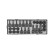 1/2" 25 delar DR. Impact torx socket & torx och multi-tooth hylsnyckelbitssats