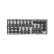 1/2" 25 delar DR. Impact torx socket & torx och multi-tooth hylsnyckelbitssats, miniatyr 2