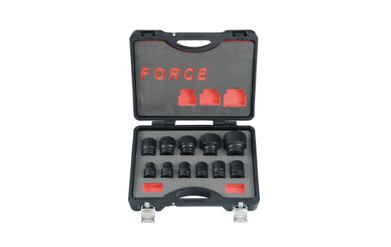 Force 3/4" Impact Socket Set 6-sidigt 11 delar, bild 2
