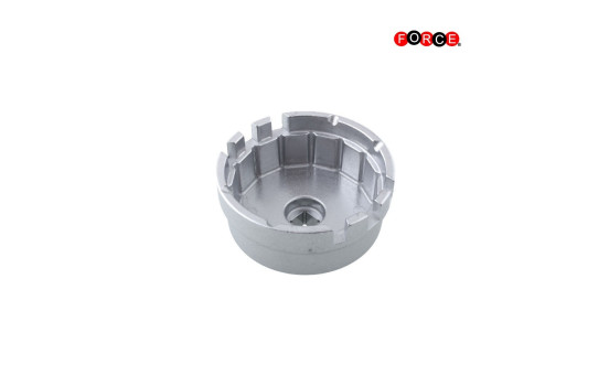 3/8" aluminium oljefilterlock 64,5 mm 14-sidigt med 6 klackar, bild 2