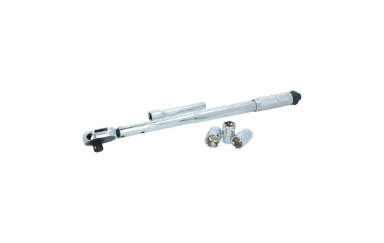 Carpoint 5-delad momentnyckelsats 40-210 Nm