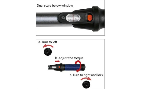 Rooks momentnyckel 1/2'' 10-100 nm, bild 3