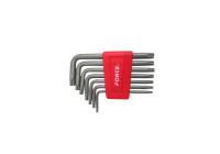 Force Torx-vinkelnyckelsats 7 delar