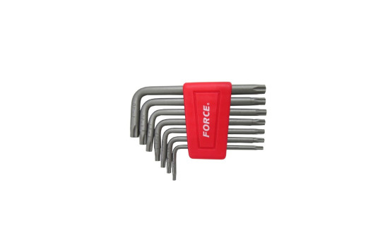 Force Torx-vinkelnyckelsats 7 delar