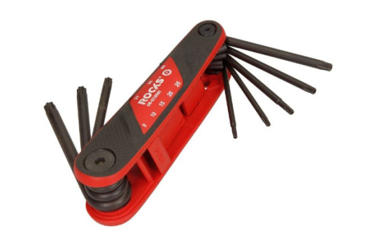 Rooks nyckelset Torx TR9-TR40, 7-delat, bild 3