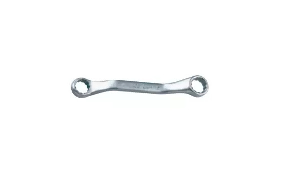 Force Mini 45° vinklad dubbelringnyckel 16mm x 19mm