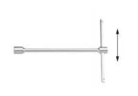 Justerbar insexnyckel med T-handtag, 12 mm
