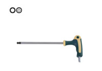 Kulhylsnyckel med T-grepp 1/8"