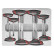 T-handtag kula sexkantnyckel set 9 delar, miniatyr 2