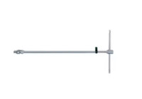 T-handtagsnyckel med 3/8" knäled 450mmL