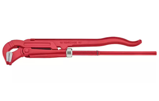 Rörtång med 90° lutbar käft 338 mm L 0-42 mm