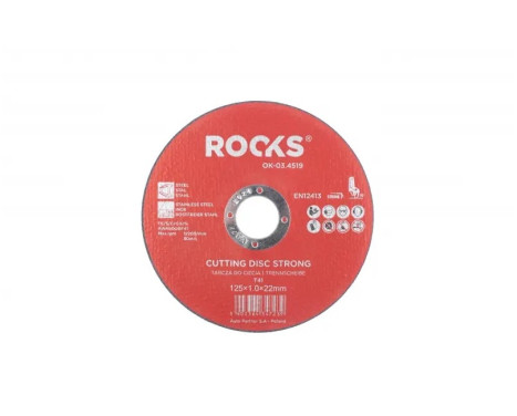 Rooks Metallslipskiva 125x1.0x22.2 - T41