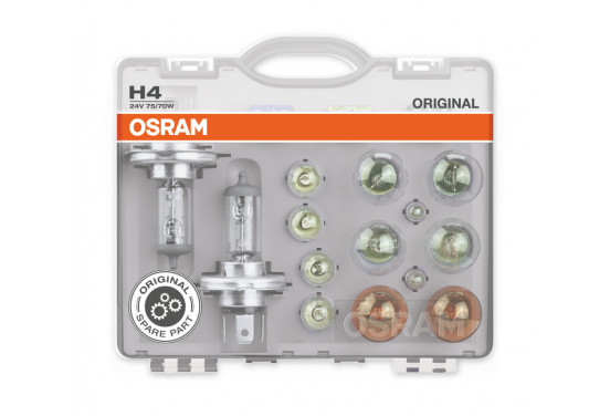 Osram reservelampenset 24V H4