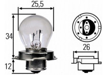 Hella Standard S3, 6V15W