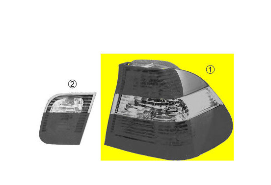 Achterlichtglas buiten L 6246671311002 Origineel