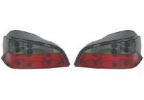 Set Achterlichten passend voor Peugeot 106 1996- - Rood/Smoke