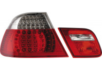 Set LED Achterlichten passend voor BMW 3-Serie E46 Cabrio 1999-2005 - Rood/Helder
