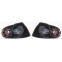 Set LED Achterlichten passend voor Volkswagen Golf V 2003-2008 excl. Variant - Zwart DL VWR48LB AutoStyle