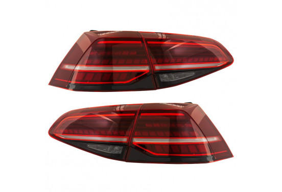 Set LED Achterlichten passend voor Volkswagen Golf VII Facelift (7.5) 2012- DL VWR25LRSD AutoStyle