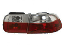 Set Achterlichten passend voor Honda Coupe/Sedan 1992-1995 - Rood/Kristal